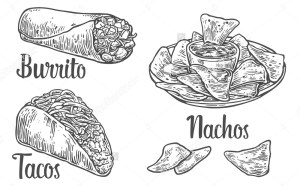 stock-vector-mexican-traditional-food-set-with-text-message-burrito-tacos-chili-tomato-nachos-vector-393406306 (2)